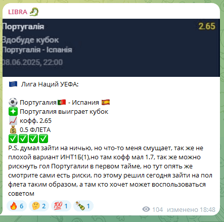 Libra каппер