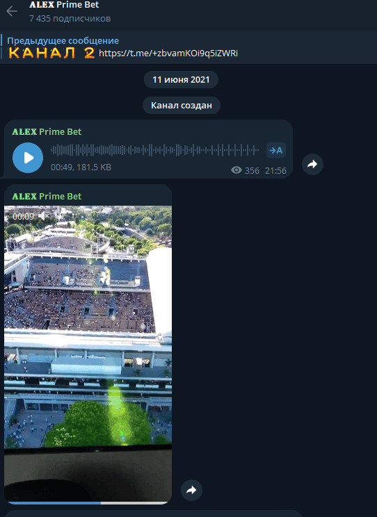телеграмм Alex Prime Bet