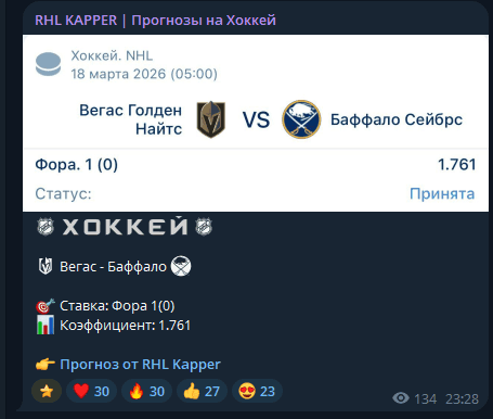 отзывы RHL KAPPER | Прогнозы на Хоккей