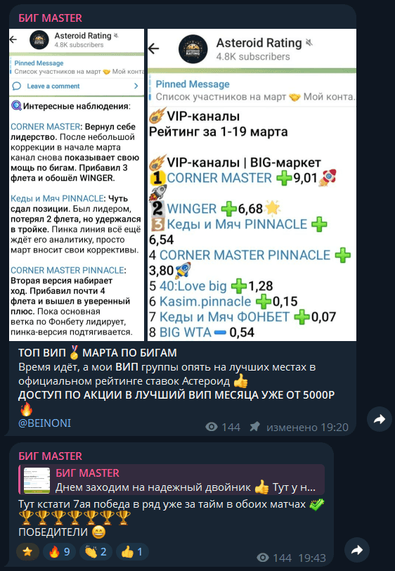 beinoni отзывы